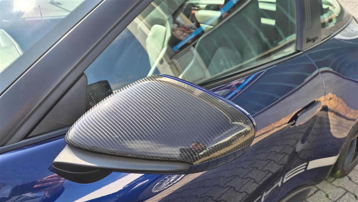 Porsche Carbon Spiegelkappe